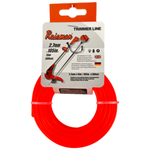 Nylon 2.7mm Raisman® para desbrozadoras 15 metros redondo
