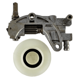 Bomba aceite y sin fin Raisman® para motosierra Jonson 5800 y chinas 45cc a 52cc